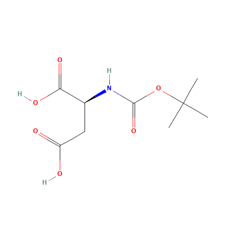 13726-67-5 Boc-Asp-OH chemical structure