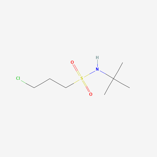 63132-85-4 3-CHLORO-PROPANE-1-SULFONIC ACID TERT-BUTYLAMIDE chemical structure