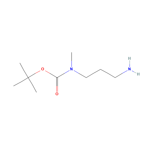 150349-36-3 tert-Butyl N-(3-aminopropyl)-N-methylcarbamate chemical structure