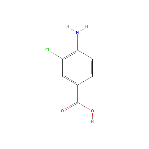 2486-71-7 4-Amino-3-chlorobenzoic acid chemical structure