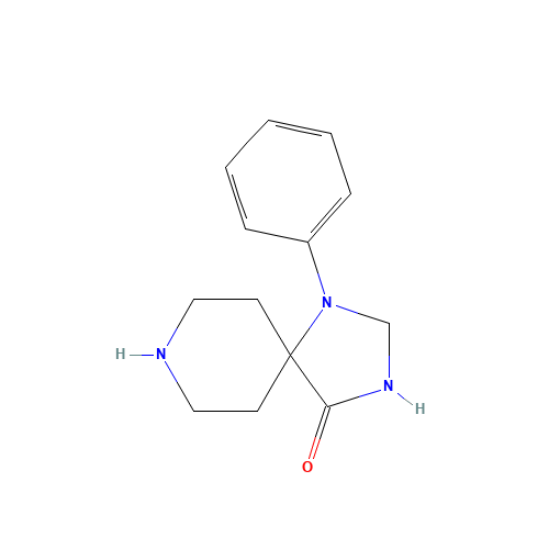 1021-25-6 1-PHENYL-1,3,8-TRIAZASPIRO[4.5]DECAN-4-ONE chemical structure