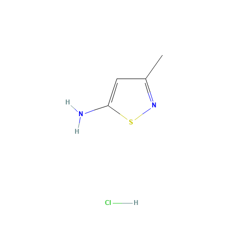 52547-00-9 5-AMINO-3-METHYLISOTHIAZOLE HYDROCHLORIDE chemical structure