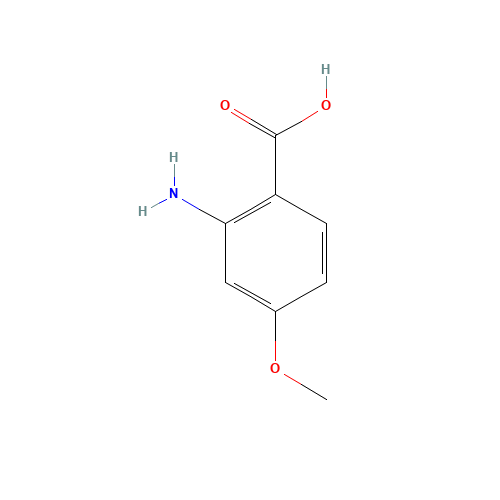 4294-95-5 2-AMINO-4-METHOXY-BENZOIC ACID chemical structure
