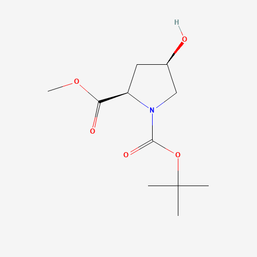 114676-69-6 METHYL CIS-1-BOC-4-HYDROXY-D-PROLINATE chemical structure