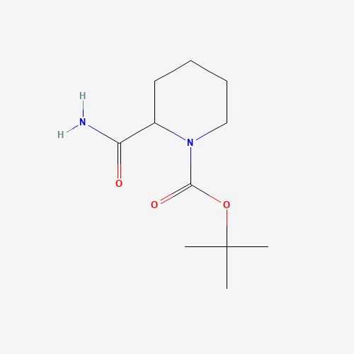 388077-74-5 (+/-)-1-N-BOC-PIPERIDINE-2-CARBOXAMIDE chemical structure