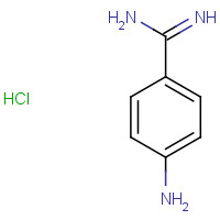 7761-72-0 4-AMINOBENZAMIDINE HYDROCHLORIDE chemical structure