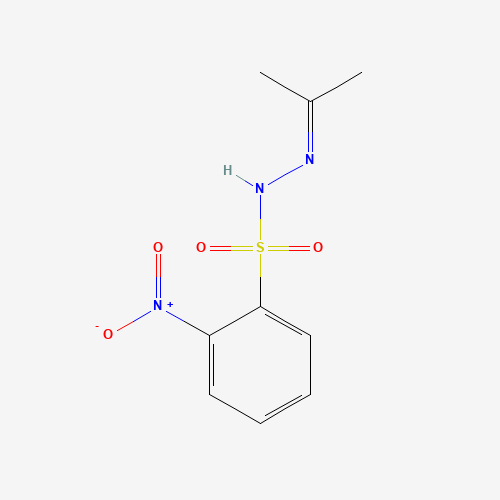 6655-27-2 N-ISOPROPYLIDENE-N'-2-NITROBENZENESULFO chemical structure