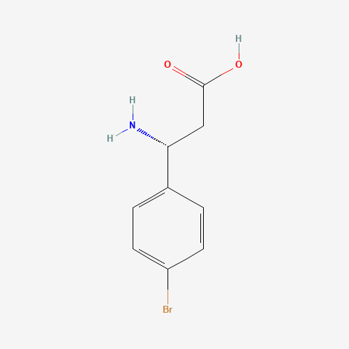 479074-63-0 (R)-3-Amino-3-(4-bromophenyl)propionic acid chemical structure