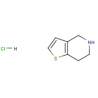 28783-41-7 4,5,6,7-Tetrahydrothieno[3,2,c] pyridine hydrochloride chemical structure