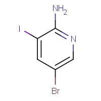 381233-96-1 2-AMINO-5-BROMO-3-IODOPYRIDINE chemical structure