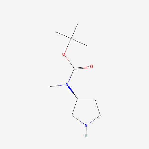 169750-01-0 3-(N-TERT-BUTOXYCARBONYL-N-METHYLAMINO)PYRROLIDINE chemical structure