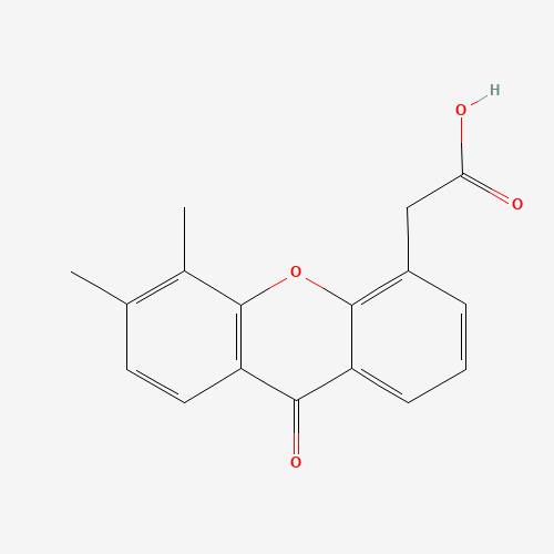 117570-53-3 5,6-Dimethylxantheonone-4-acetic acid chemical structure
