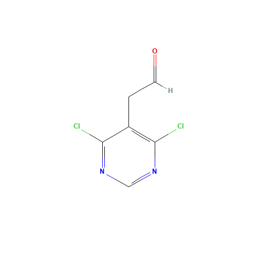 16019-33-3 5-ACETALDEHYDEYL-4,6-DICHLOROPYRIMIDINE chemical structure