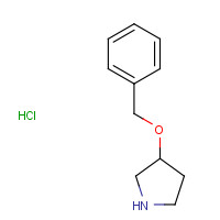 927819-90-7 (R)-3-BENZYLOXY-PYRROLIDINE HYDROCHLORIDE chemical structure