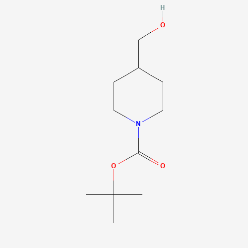 123855-51-6 N-Boc-4-piperidinemethanol chemical structure