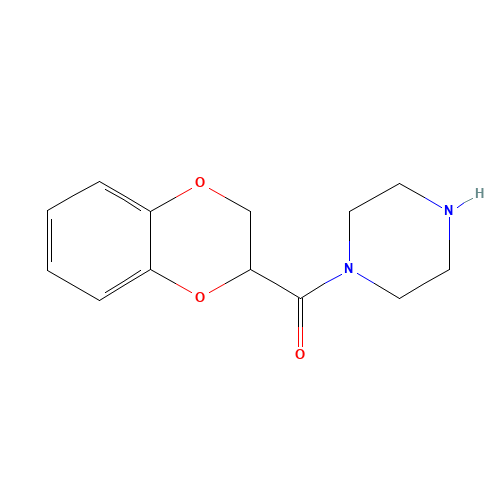 70918-00-2 1-(1,4-Benzodioxane-2-carbonyl)piperazine chemical structure