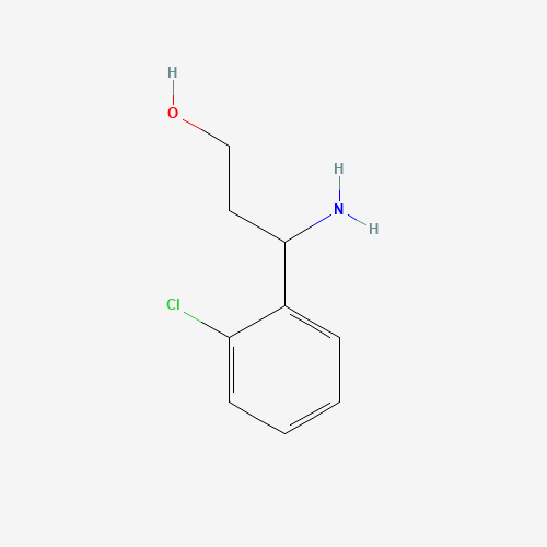 21464-51-7 3-AMINO-3-(2-CHLORO-PHENYL)-PROPAN-1-OL chemical structure