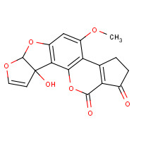 6795-23-9 AFLATOXIN M1 chemical structure