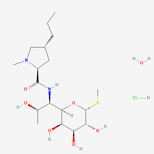 7179-49-9 Lincomycin hydrochloride monohydrate chemical structure