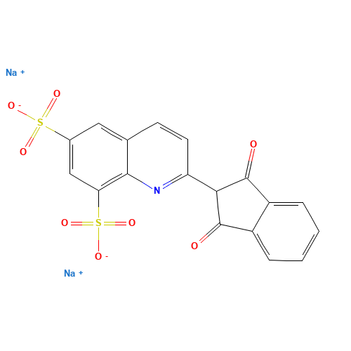 8004-92-0 Quinoline Yellow chemical structure