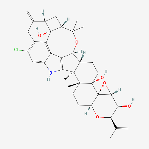 12627-35-9 PENITREM A chemical structure