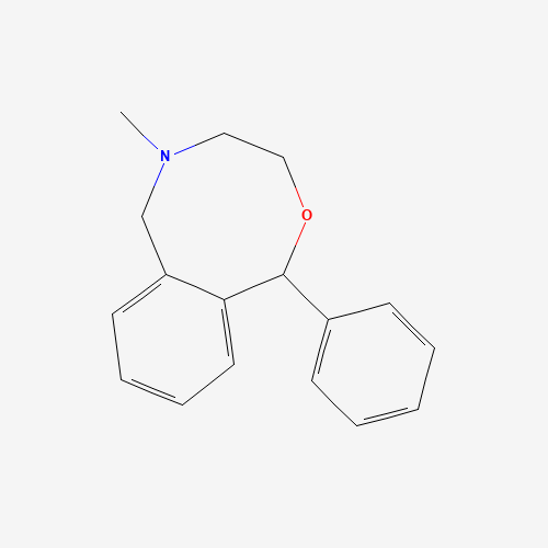 13669-70-0 3-Methyl-7-phenyl-6-oxa-3-azabicyclo[6.4.0]dodeca-8,10,12-triene chemical structure