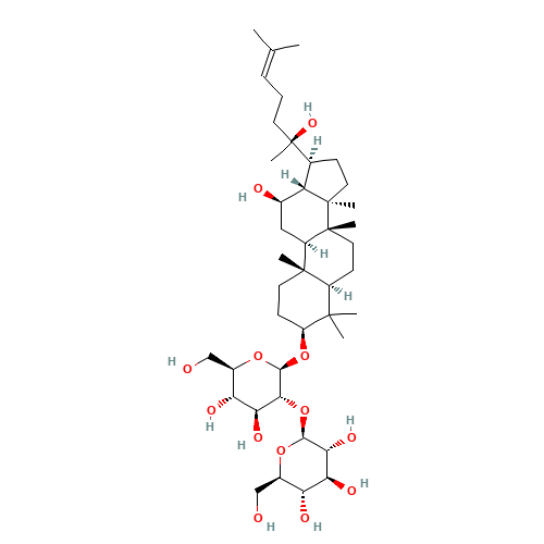 14197-60-5 Ginsenoside Rg3 chemical structure