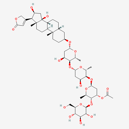 17575-21-2 LANATOSIDE B chemical structure