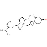 17605-67-3 FUCOSTEROL chemical structure