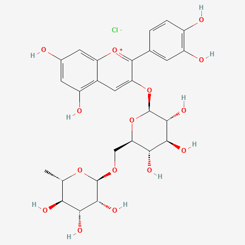 18719-76-1 KERACYANIN CHLORIDE chemical structure