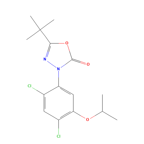 19666-30-9 Oxadiazon chemical structure