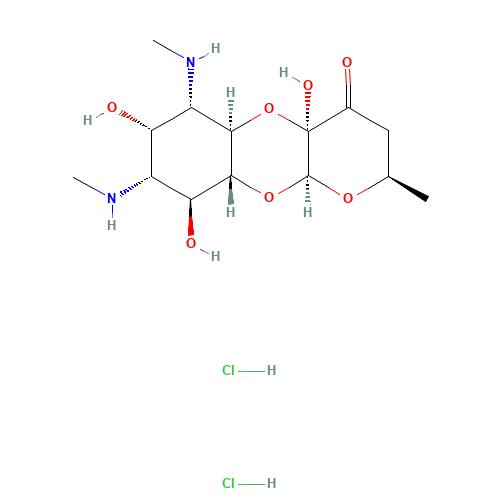 21736-83-4 SPECTINOMYCIN DIHYDROCHLORIDE chemical structure