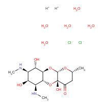 22189-32-8 Spectinomycin dihydrochloride pentahydrate chemical structure