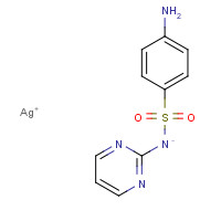 22199-08-2 Silver sulfadiazine chemical structure