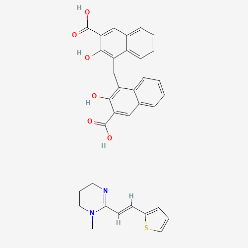 22204-24-6 Pyrantel pamoate chemical structure