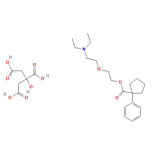 23142-01-0 CARBETAPENTANE CITRATE chemical structure