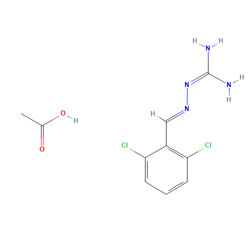 23256-50-0 GUANABENZ ACETATE chemical structure