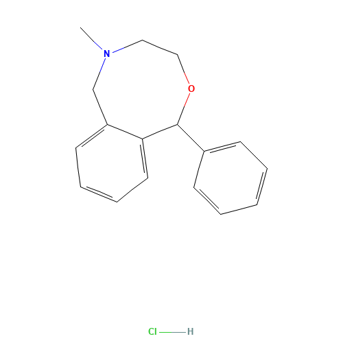 23327-57-3 Nefopam hydrochloride chemical structure