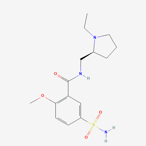 23672-07-3 Levosulpiride chemical structure