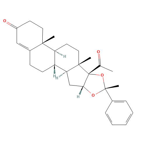 24356-94-3 Algestone acetophenide chemical structure