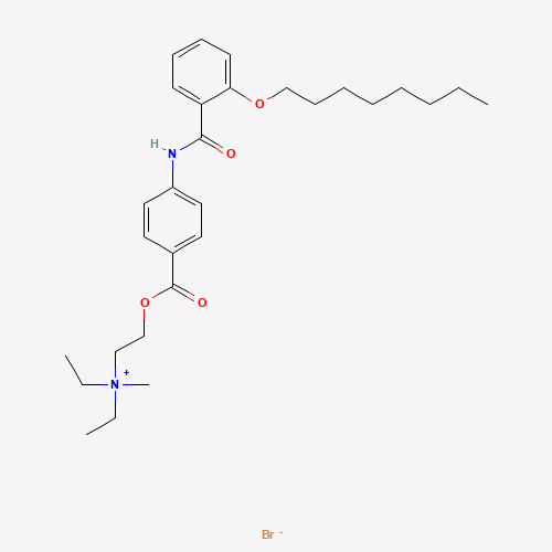 26095-59-0 Otilonium bromide chemical structure