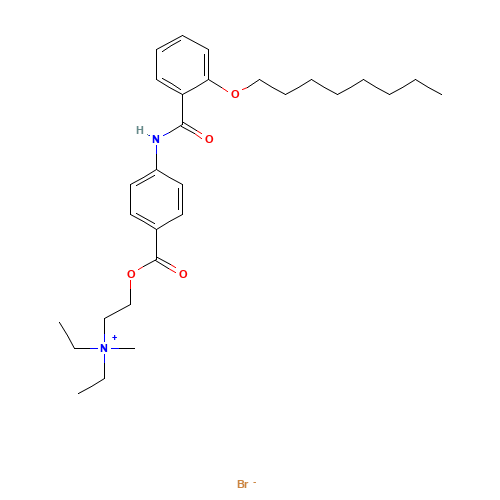 26095-59-0 Otilonium bromide chemical structure