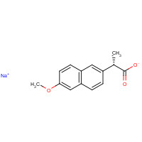 26159-34-2 Naproxen sodium chemical structure