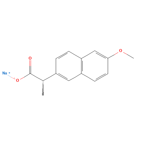 26159-34-2 Naproxen sodium chemical structure
