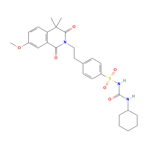 33342-05-1 Gliquidone chemical structure