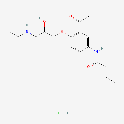 34381-68-5 Acebutolol hydrochloride chemical structure