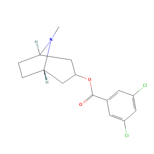 40796-97-2 3-TROPANYL-3,5-DICHLOROBENZOATE chemical structure