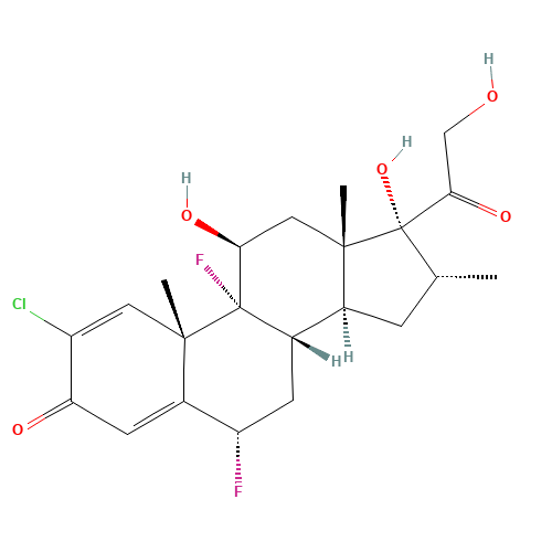 50629-82-8 Halometasone chemical structure