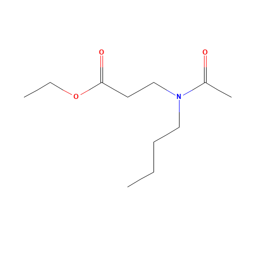 52304-36-6 Ethyl butylacetylaminopropionate chemical structure