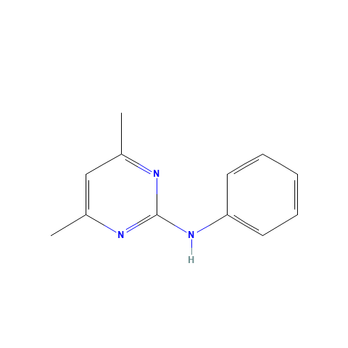53112-28-0 Pyrimethanil chemical structure